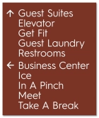 10-Line Directional Sign