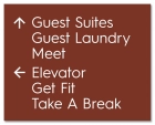 6-Line Directional Sign