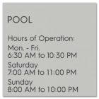 8-Line Common Room Sign