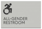 All-Gender Restroom w/Dynamic ISA Symbol