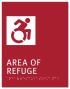 Area of Refuge Sign - Dynamic ISA SymbolReplacements