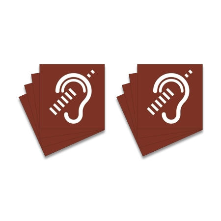 Audio Accessible Symbol Only - 8 Pack