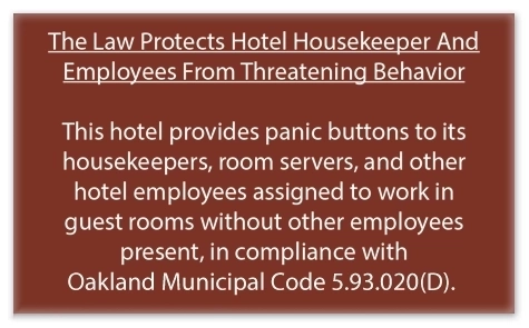 CA Housekeeper Protection Notice - 3 Pk - Acrylic