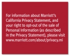 CA Privacy Statement