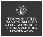 Firearms and Other Weapons Prohibited - FL Compliant - Celtec Version