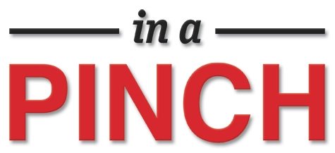 "in a PINCH" Dimensional Letters