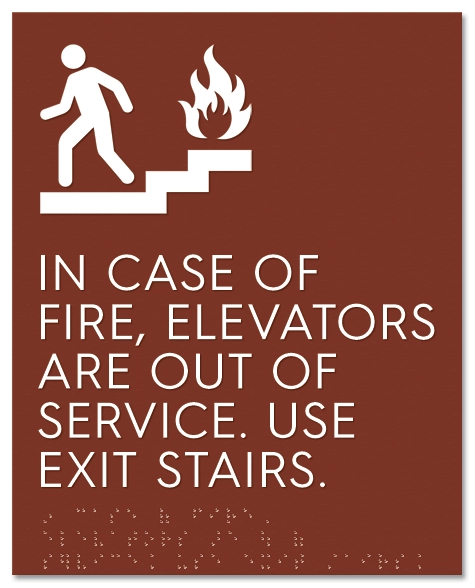 In Case of Fire, Elevators Are Out of Service...