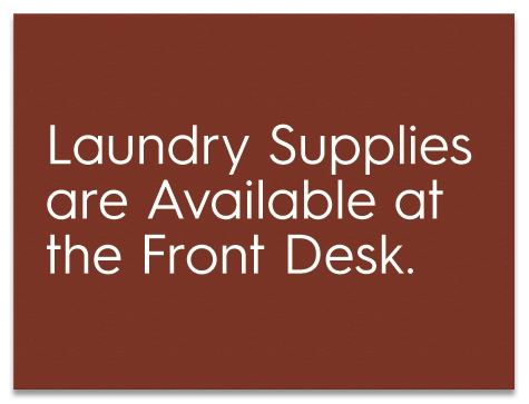 Laundry Supplies...