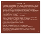Maine Spa Rules Sign
