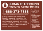 New York Human Trafficking Notice Sign