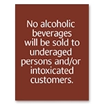 No Alcoholic Beverages To Be Sold - AL Code