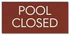 North Carolina Pool Closed Sign