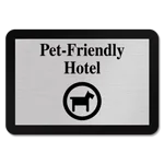 Pet-Friendly Hotel Plaque