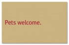 Pets Welcome Sign - Replacements