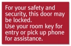 Please Use/Guest Room Key Card... - Replacements