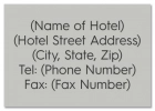 Property Information Sign