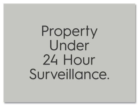Property Under 24 Hour Surveillance Sign