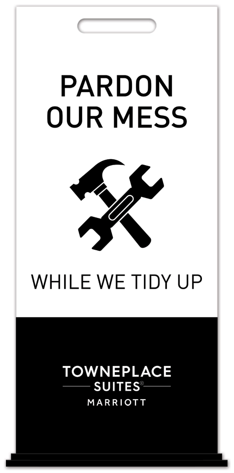 Renovation Free-Standing Floor Sign