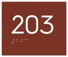 Room Number Sign