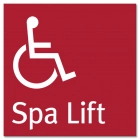 Spa Lift w/ISA Symbol - Large - Replacements