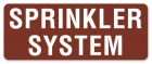 Sprinkler System Label