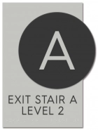 Stairway ID Sign - NYC Compliant