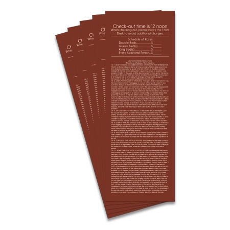 State Law Insert Card - 5 Pack