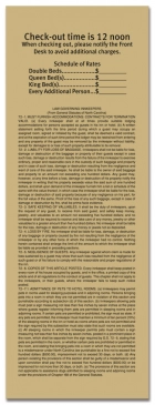 State Law Insert Card - Replacements