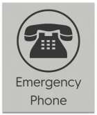 State Pool Sign - Emergency Phone - Illinois Compliant