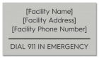 State Pool Sign - Emergency Sign