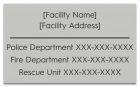 State Pool Sign - Facility Info - Maryland Compliant