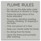 State Pool Sign - Flume Rules - Minnesota Compliant