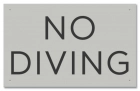 State Pool Sign - No Diving - Idaho Compliant