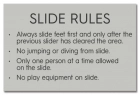 State Pool Sign - Pool Rules - Arkansas Compliant