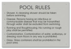 State Pool Sign - Pool Rules - Idaho Compliant