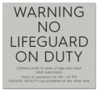 State Pool Sign - Pool Rules - New Mexico