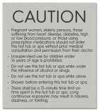 State Pool Sign - Spa Rules - New Jersey Compliant