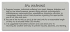 State Pool Sign - Spa Rules - Rhode Island