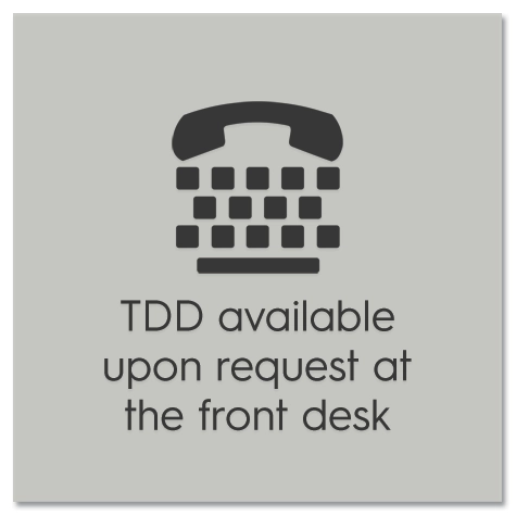 Telephone/TDD w/Symbol