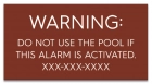 Utah Alarm Warning Sign