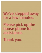 We've stepped away... - Replacements