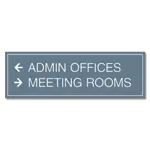 2-Line Directional Sign