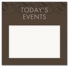 2-Line Informational Sign w/ Insert Window