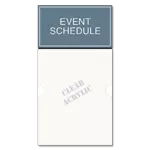 3-Line Informational Sign w/ Insert Window