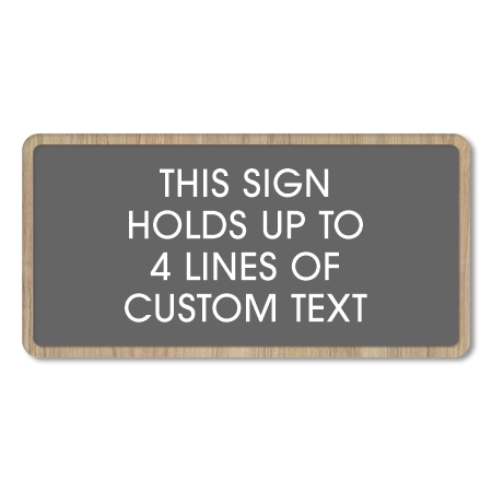 4-Line General Information Sign