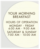 7-Line General Information Sign