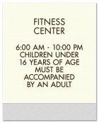 9-Line Common Room Sign