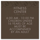 9-Line Common Room Sign