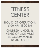 9-Line Common Room Sign