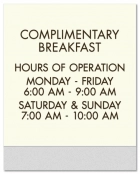 9-Line General Information Sign